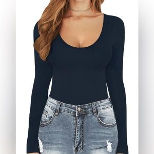 Scoop Neck Bodysuit